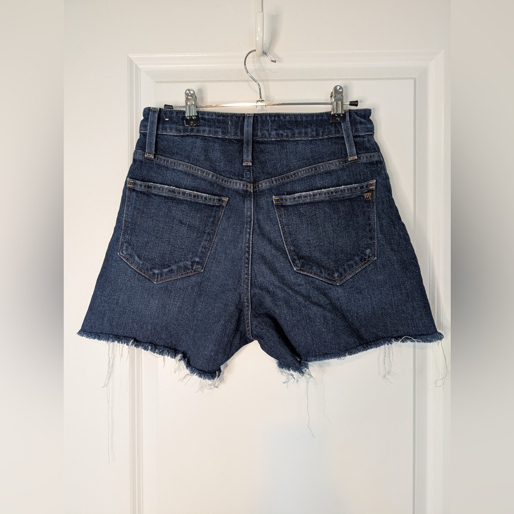 Madewell Curvy High-Rise Denim Shorts Canterdale Wash Size 27 - Picture 2 of 12